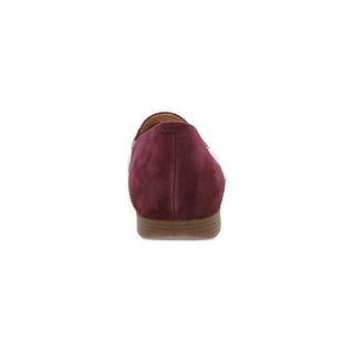 Dansko - Mocassim feminino de couro com renda
