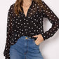 Z Supply - Vivienne Polka Dot Crepe Top