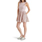 Steve Madden - Palermo Mixed Media Bubble Hem Sleeveless Dress