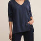 Z Supply - Burnout Weekender V Neck Top