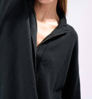 Cashmere Clouds - Quarter Zip Cashmere Sweater