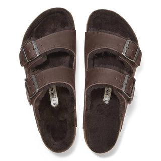 Birkenstock - Sandálias femininas Arizona Shearling