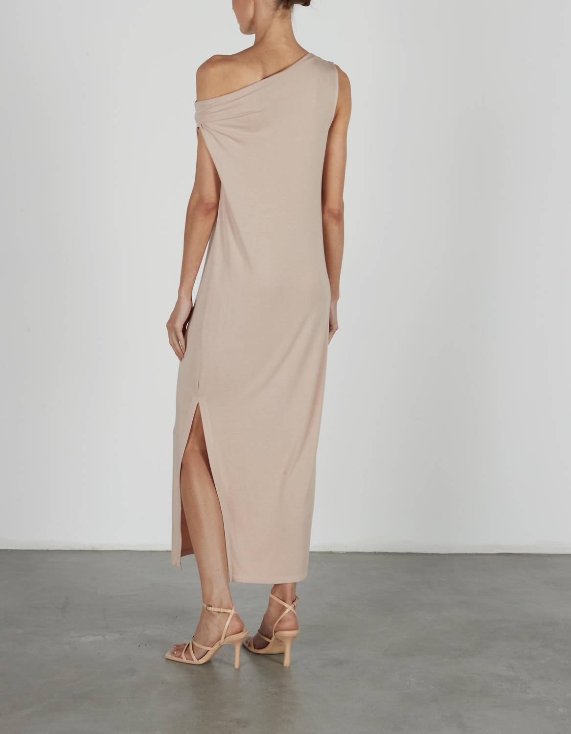 Enza Costa - Luxe Knit Exposed Shoulder Dress