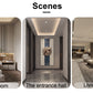 The 4th Generation Floor Mounted Full Length Mirror with Gold Frame