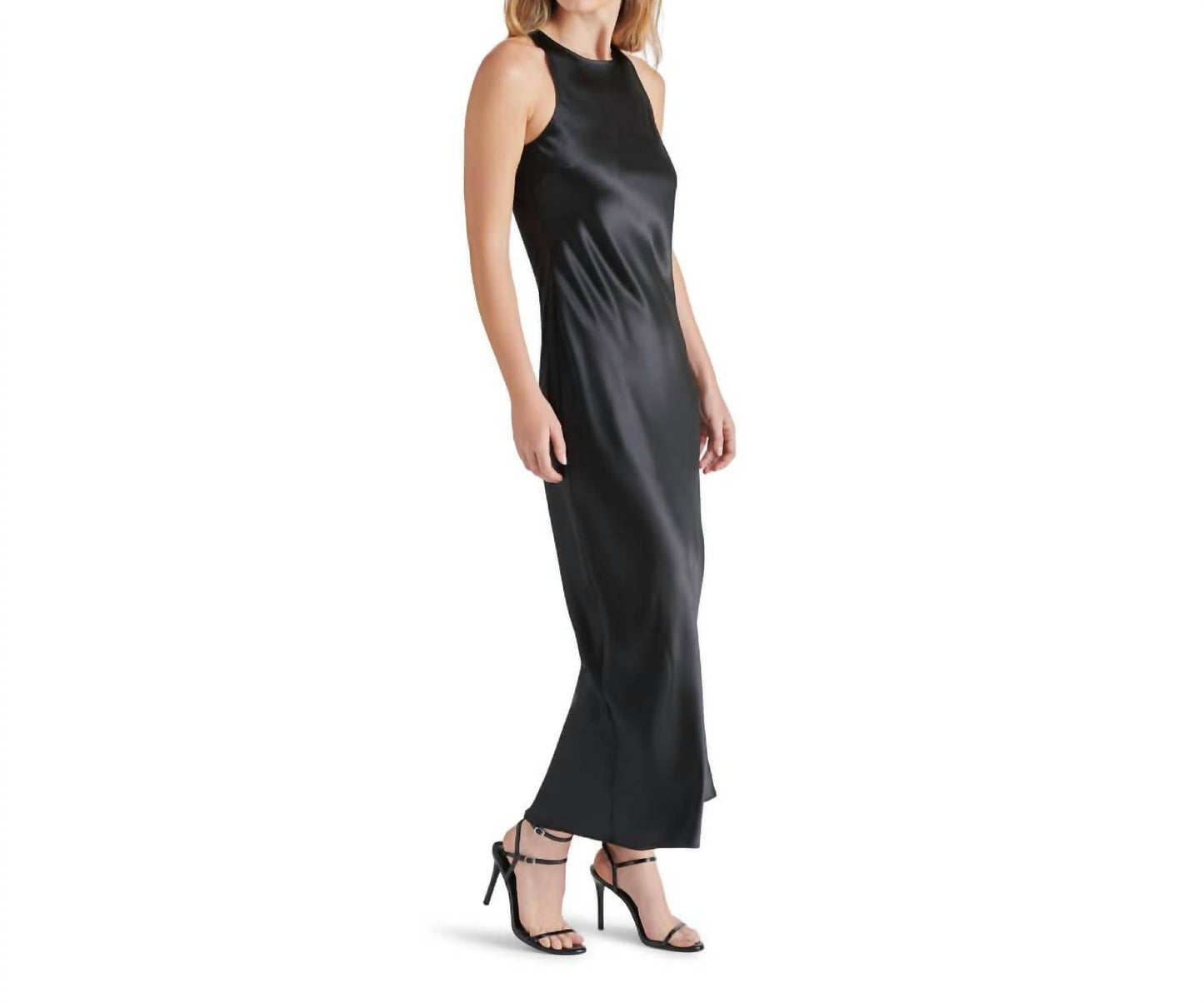 Steve Madden - Diane Racerback Satin Maxi Dress