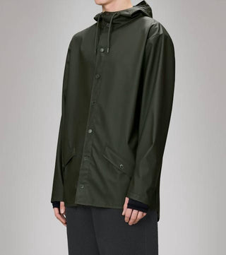 Rains - Jaqueta de chuva com capuz embutido