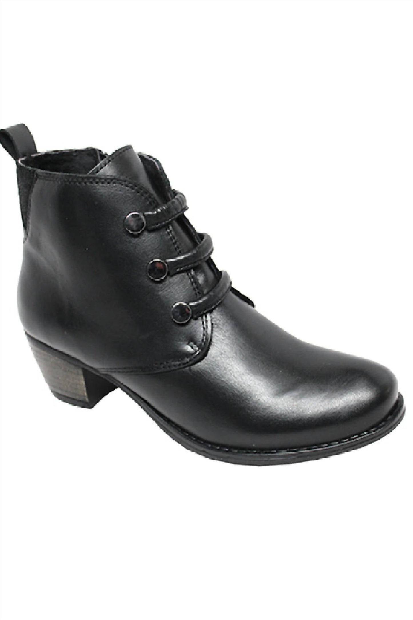 Eric Michael - Women's Faye Leather Ankle Boots