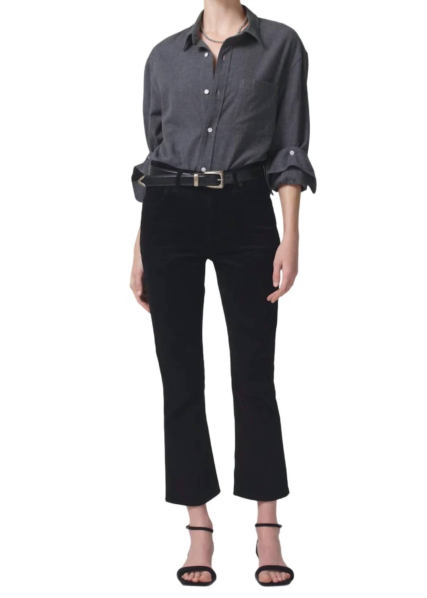 Citizens Of Humanity - ISOLA CROPPED BOOT CORDUROY JEANS