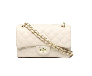 Charlie Leather - Women's Quilted Large Purse