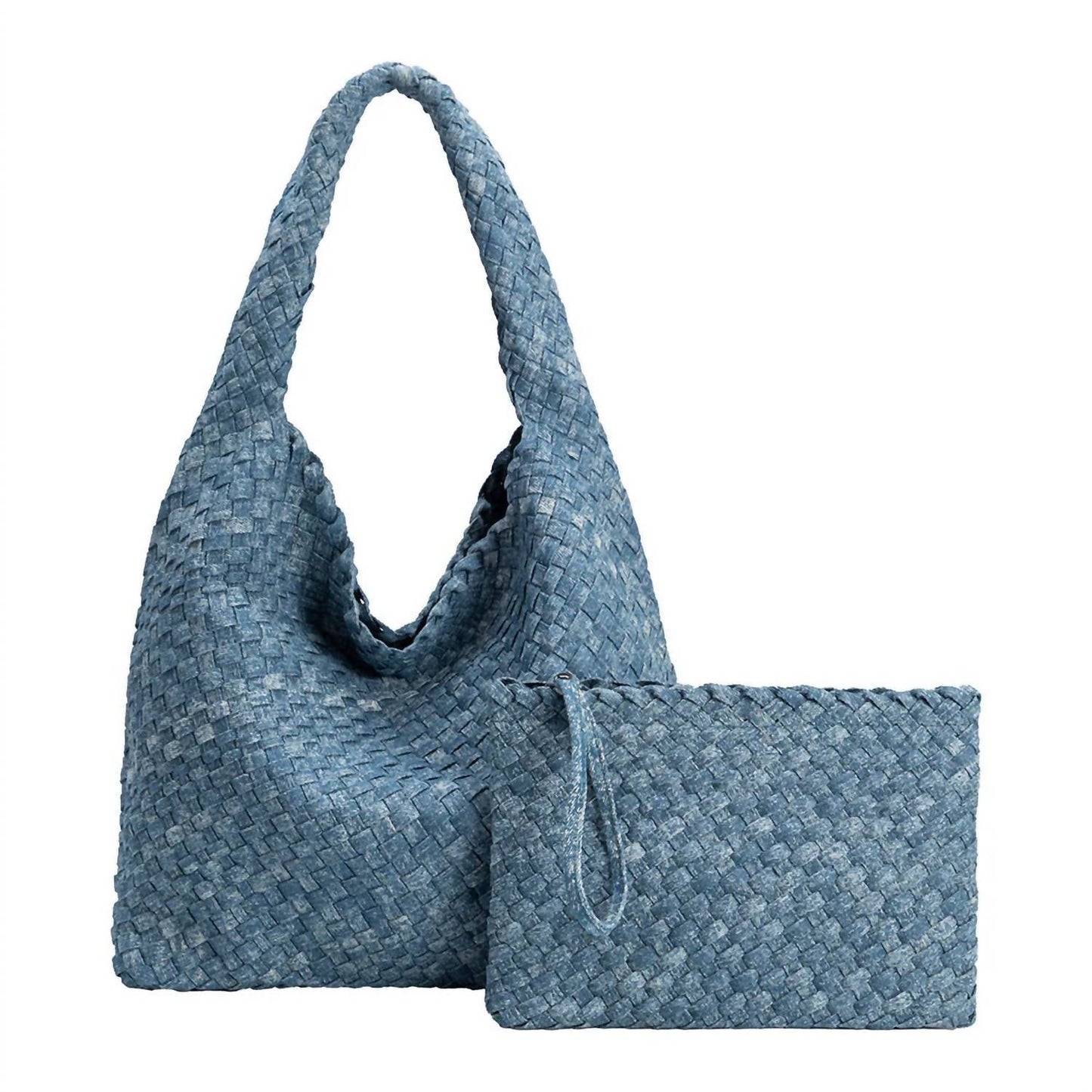 Melie Bianco - Women's Johanna Denim Shoulder Bag
