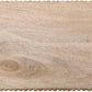 Creative Co-Op - Mango Wood Pedestal With Wood Beads Serving Tray