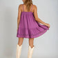 Listicle - Front-tie Mini Dress
