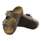 Birkenstock - Sandálias Birkibuc Arizona Infantil