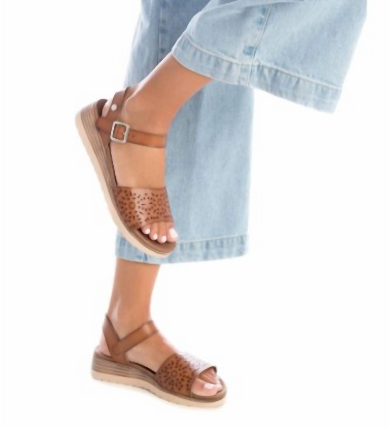 Xti - Women's Low Wedge Sandals