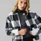 Sanctuary - Cropped Boy Shirt Zip Up Jacket