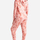 Danskin - Hooded Hacci Sleep Set With Jogger