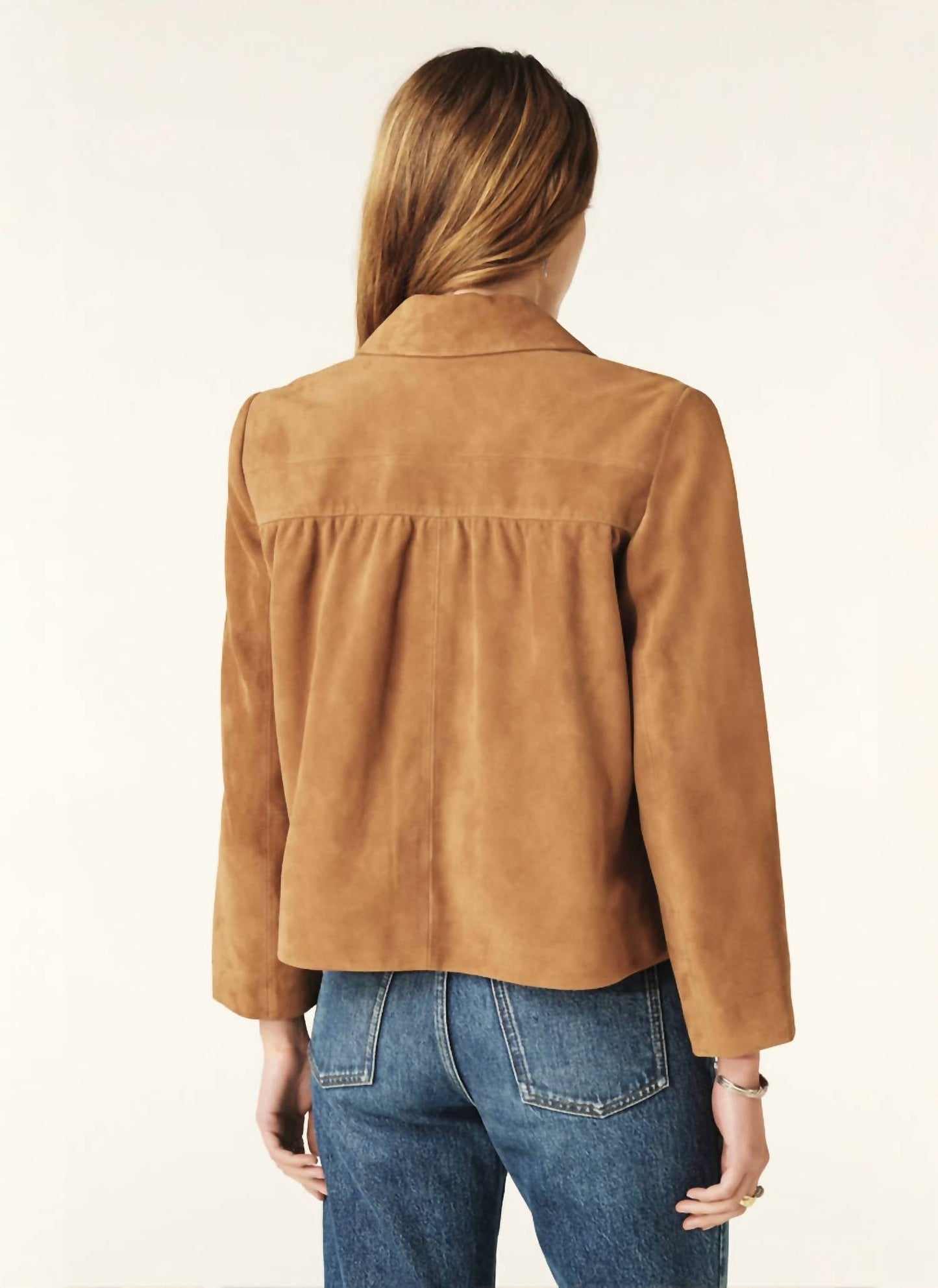 Ba&Sh - Mila Suede Leather Jacket