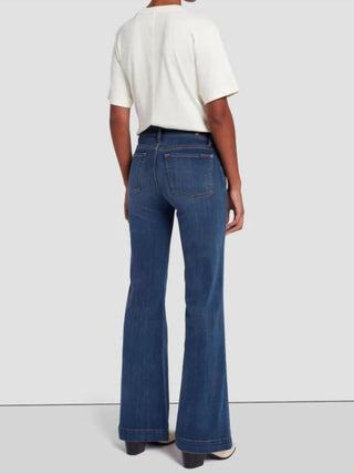 7 For All Mankind - Tailorless Slim Illusion Flared Leg Denim Jean
