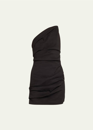 A.L.C. - Carina Gathered One-shoulder Mini Dress