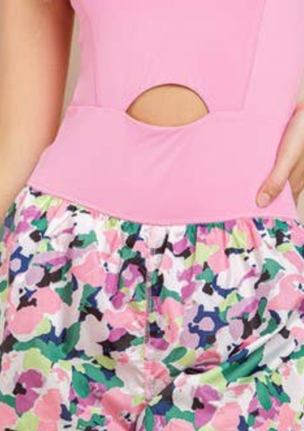 Tcec - Marathon Muse Floral Active Romper