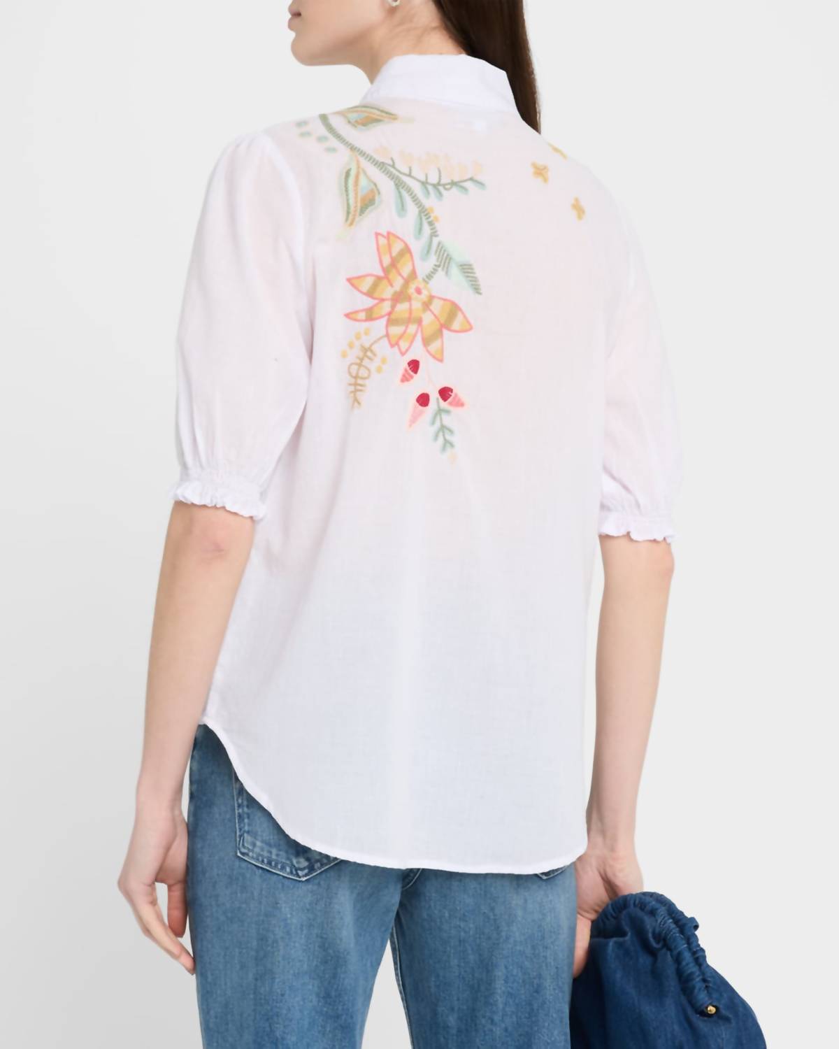 Johnny Was - Women's Sarai Smocked Lisbon Blouse