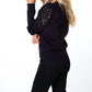 Esqualo - Eyelet Puff-sleeve Sweater