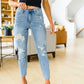 Judy Blue - High Waist Destroyed Boyfriend Jeans