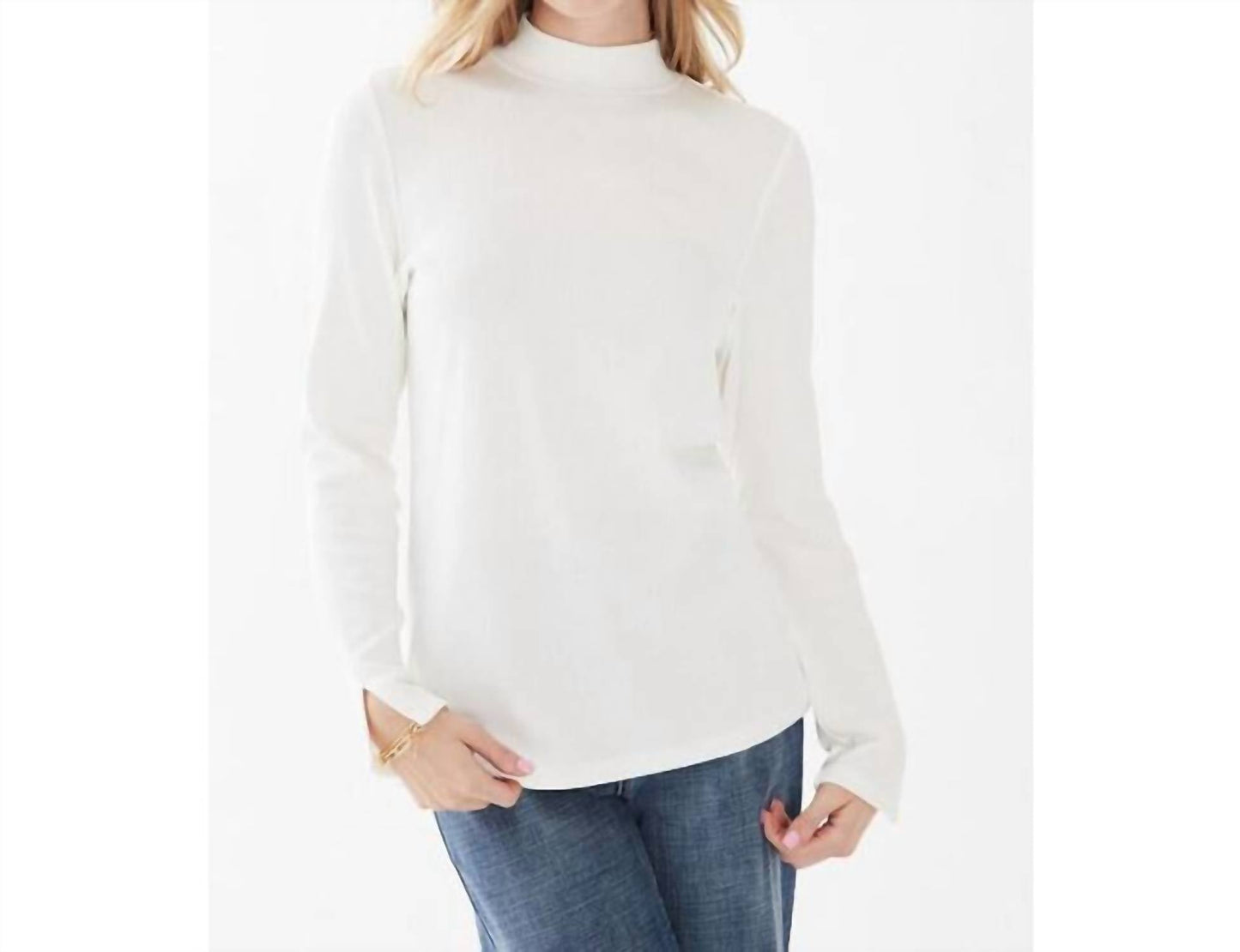 Fdj - Long Sleeve Mock Neck