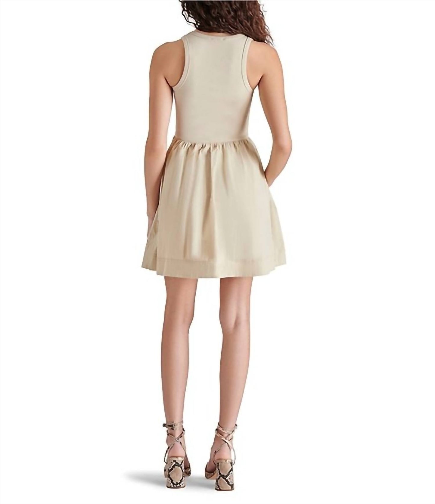 Steve Madden - Tottenham Scoop Neck Sleeveless Mini Dress
