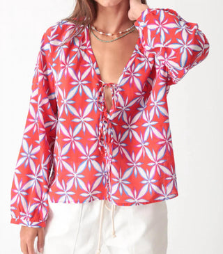 Electric &amp; Rose - Top Meridian Tie Feminino