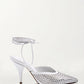 Che By Chelsey - Women's Axelle Studded Wrap Up Heel Sandal
