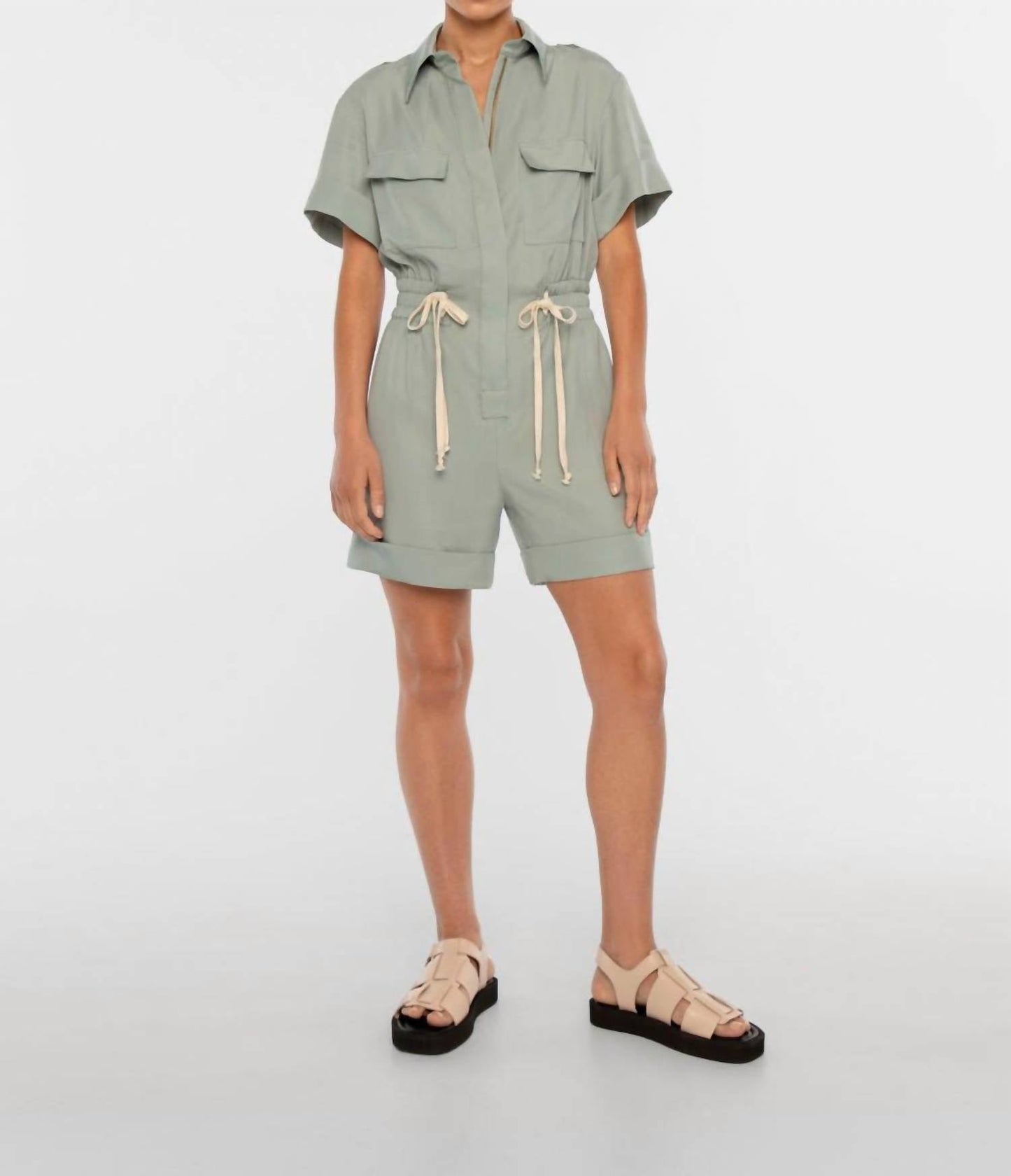 Dāl The Label - Technical Twill Playsuit