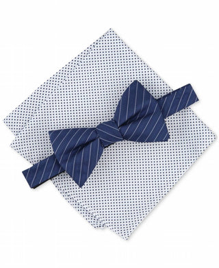 Alfani - Men's Ozark Stripe Bow Tie
