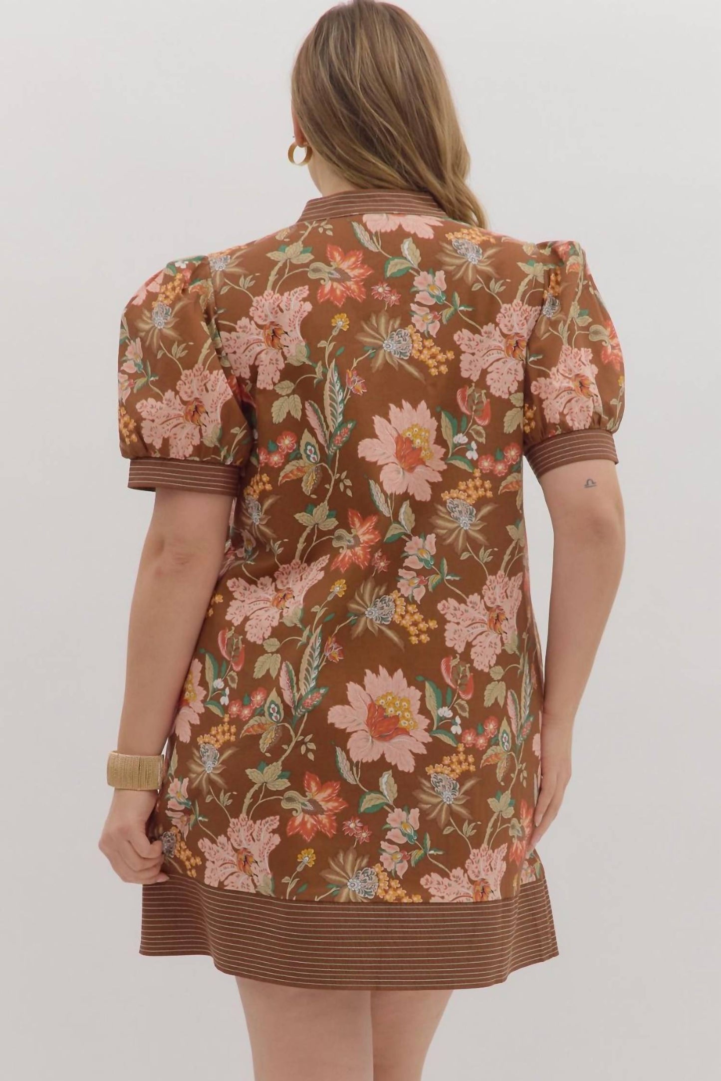 Entro - Renee Fall Floral Mini Dress