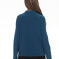 Joseph Ribkoff - Draped Cowl Neck Long Sleeve Top