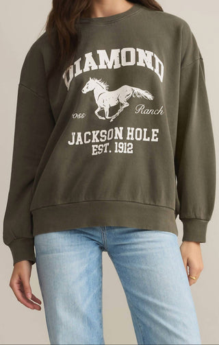 Z Supply - Moletom Diamond Ranch