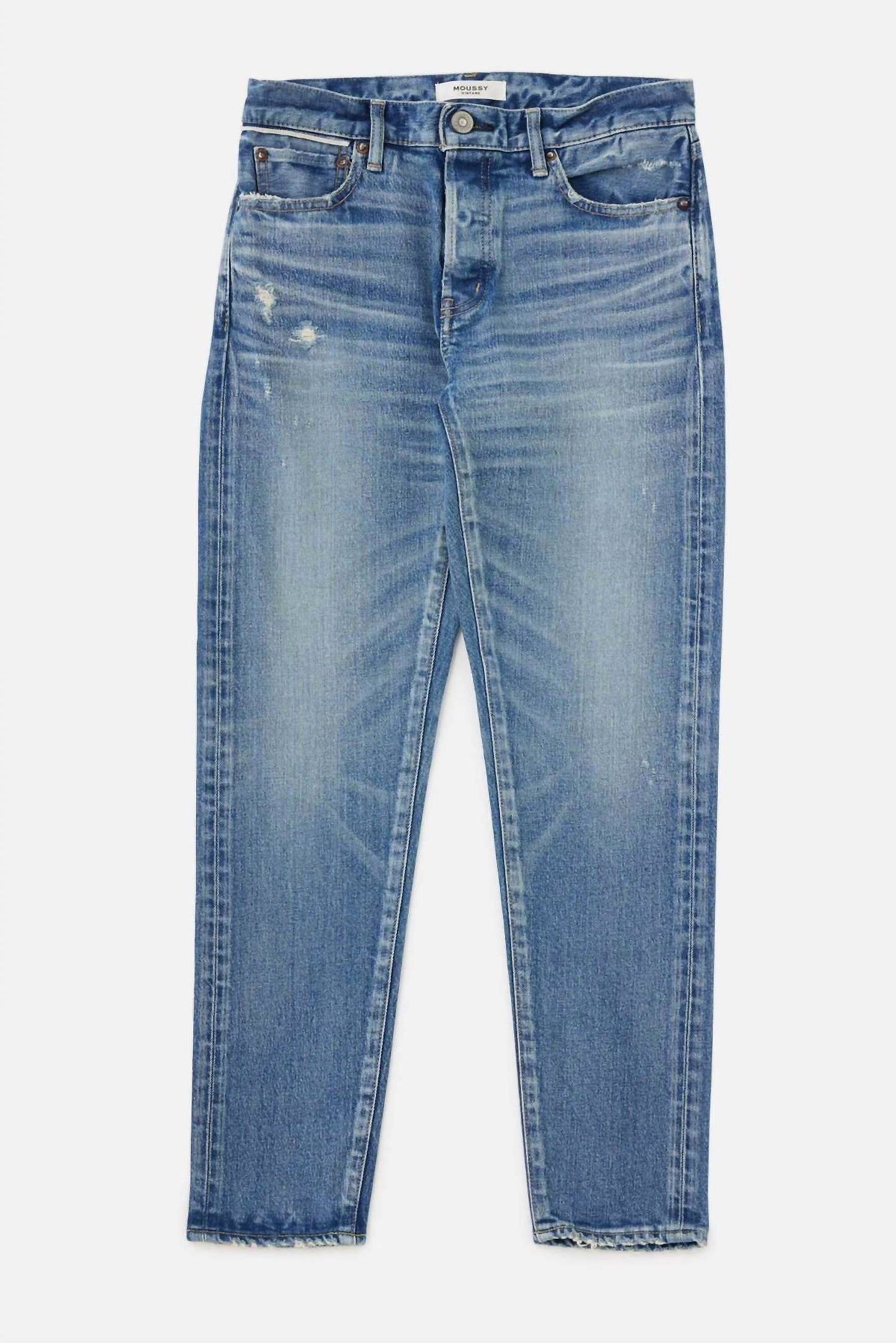 Moussy - Vintage Avenal Tapered Mid Rise Jeans