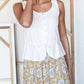 Emerson Fry - Studio Sleeveless Peplum Top