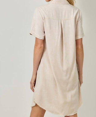 Mystree - Vestido com mangas arregaçadas