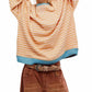 Free People - Classic Striped Crew Neck Top