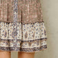 M.A.B.E. - Bani Print Mini Skirt