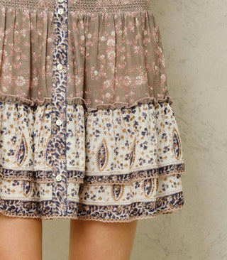 MABE - Mini Saia Estampada Bani