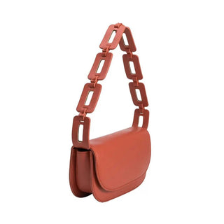 Melie Bianco - Women's Inez Pewter Recycled Vegan Shoulder Bag