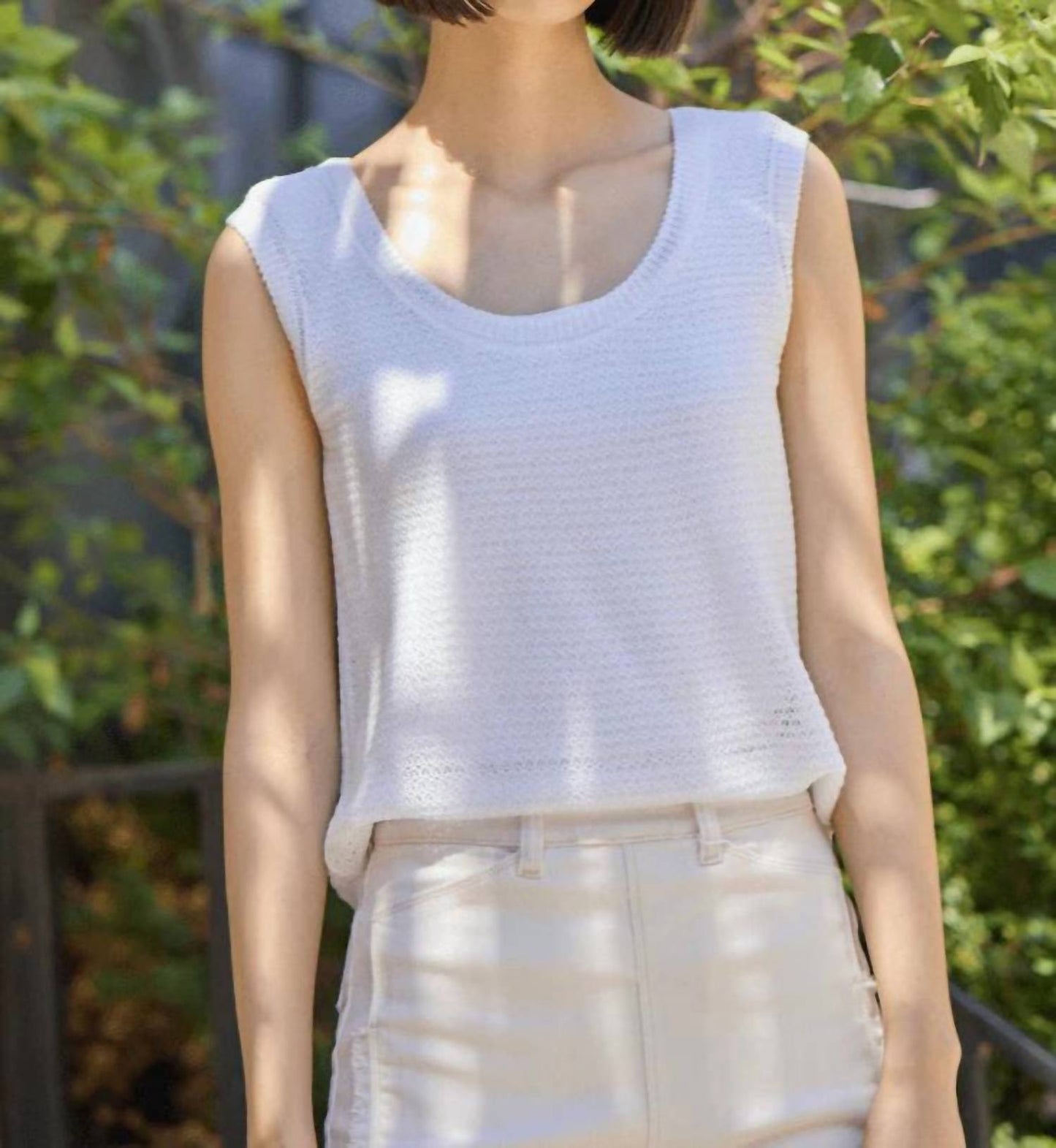 Lysse - Blusa regata feminina Fiona Open Knit