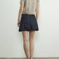 Aaron & Amber - Denim Bubble Mini Skirt