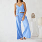 Blanco By Nature - Aria Crochet Trim Pants
