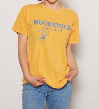 Pessoas de Lazer - Camiseta Peanuts Woodstock 1969