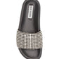 Steve Madden - Women's Marren Rhinestone Pool Slide Sandals