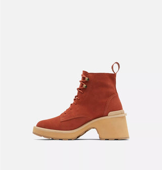 Sorel - Bota feminina de salto alto com cadarço
