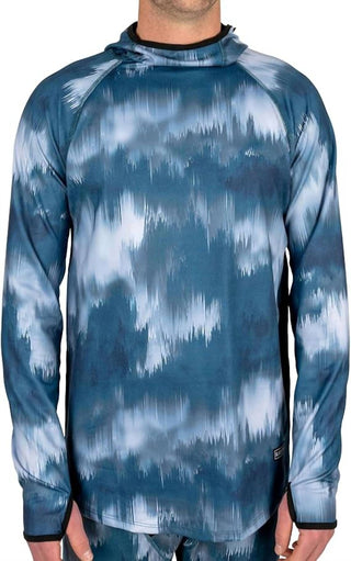 Blackstrap - Camiseta básica com capuz Summit masculina